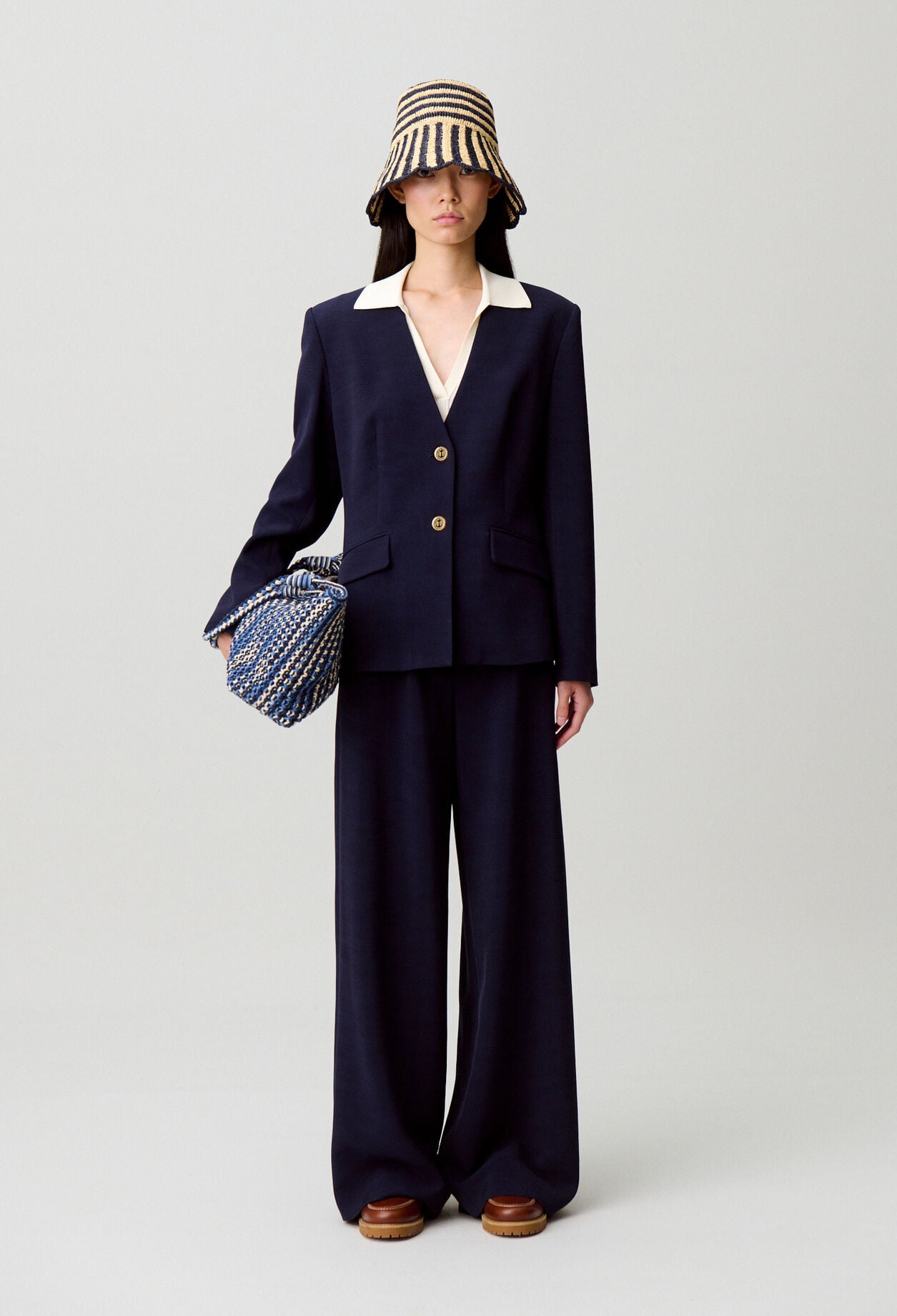 Veste tailleur cintr&eacute;e
