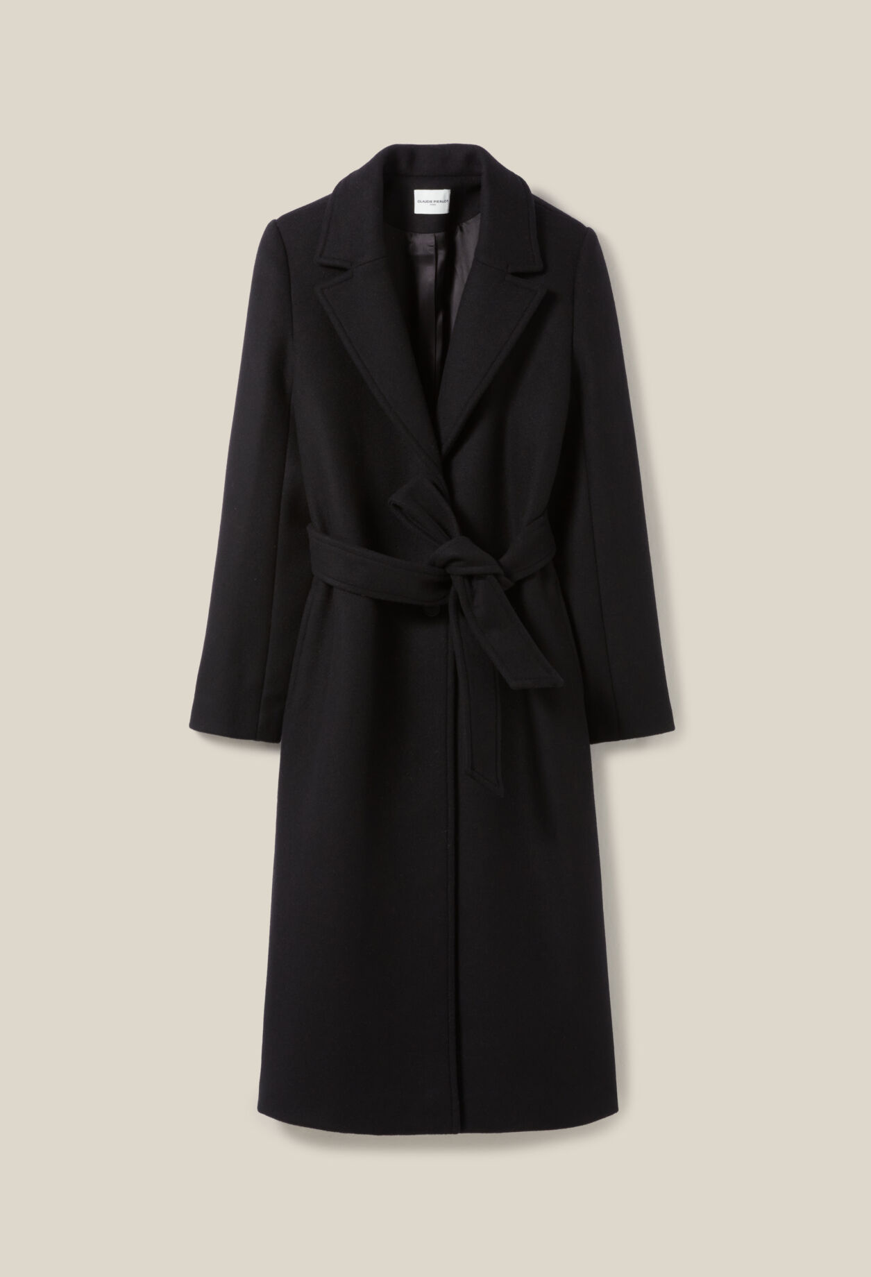 Manteaux noirs pour femme Claudie Pierlot