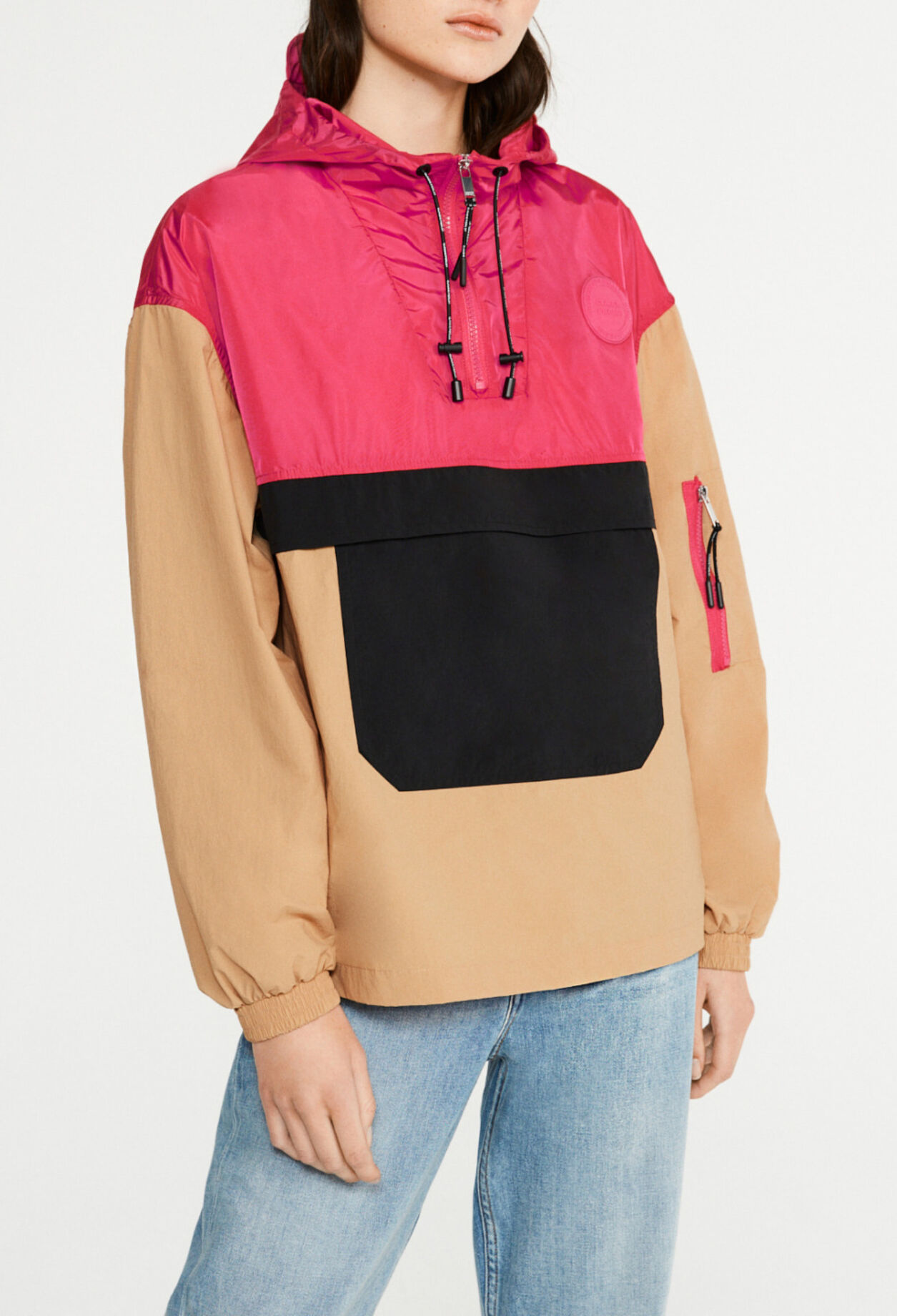 Veste de pluie tricolore