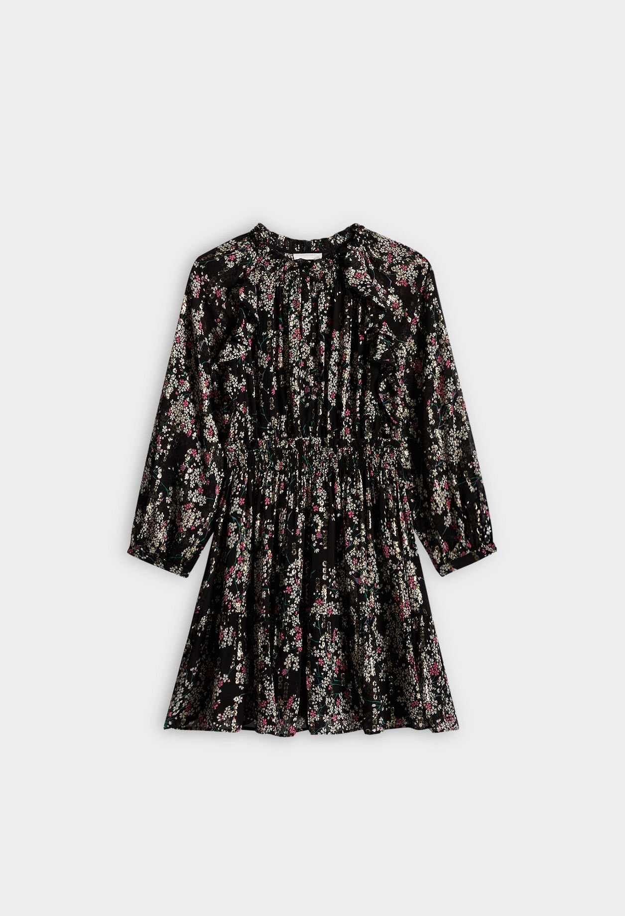 Robe courte évasée
