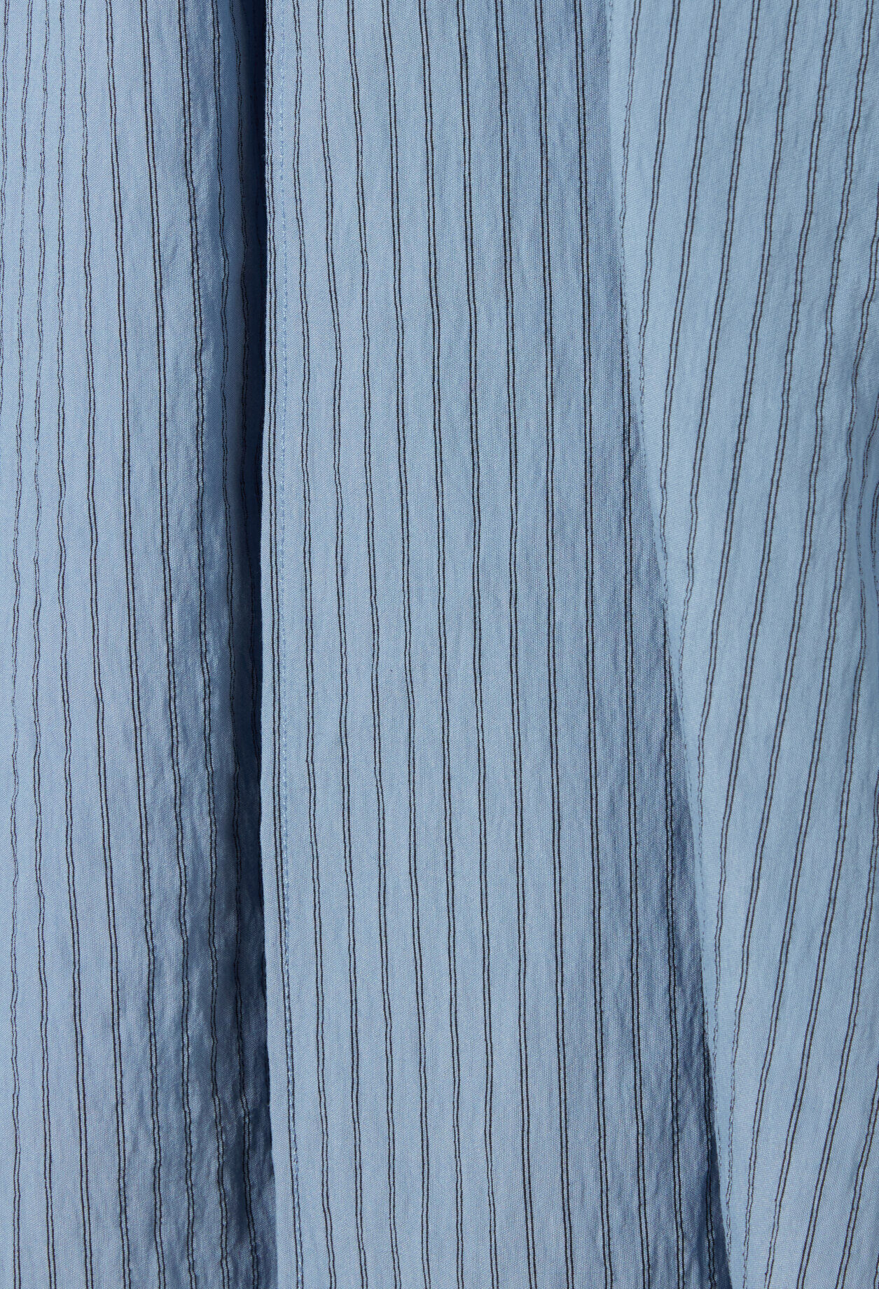 Robe courte cache-cœur rayures bleu