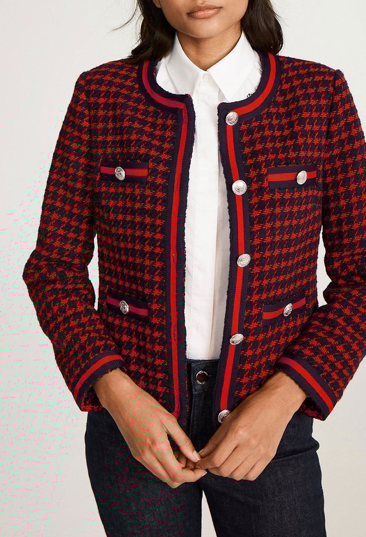 Veste en tweed