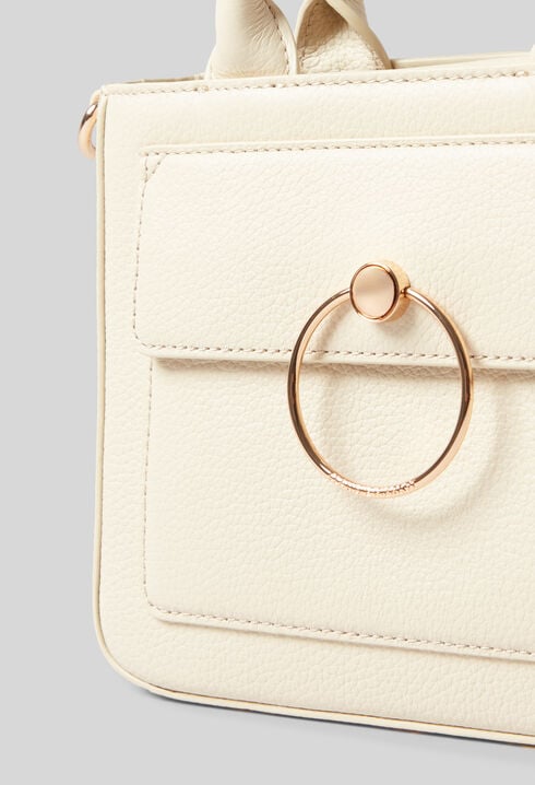 Sac Anouck cuir grainé chaîne