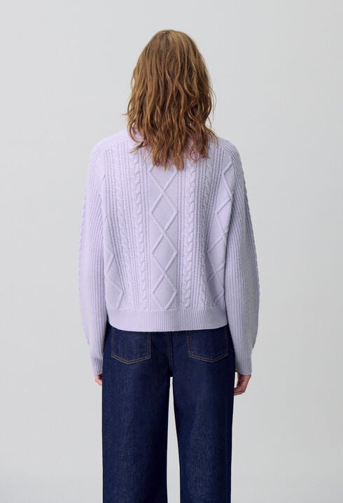 Pull jacquard large