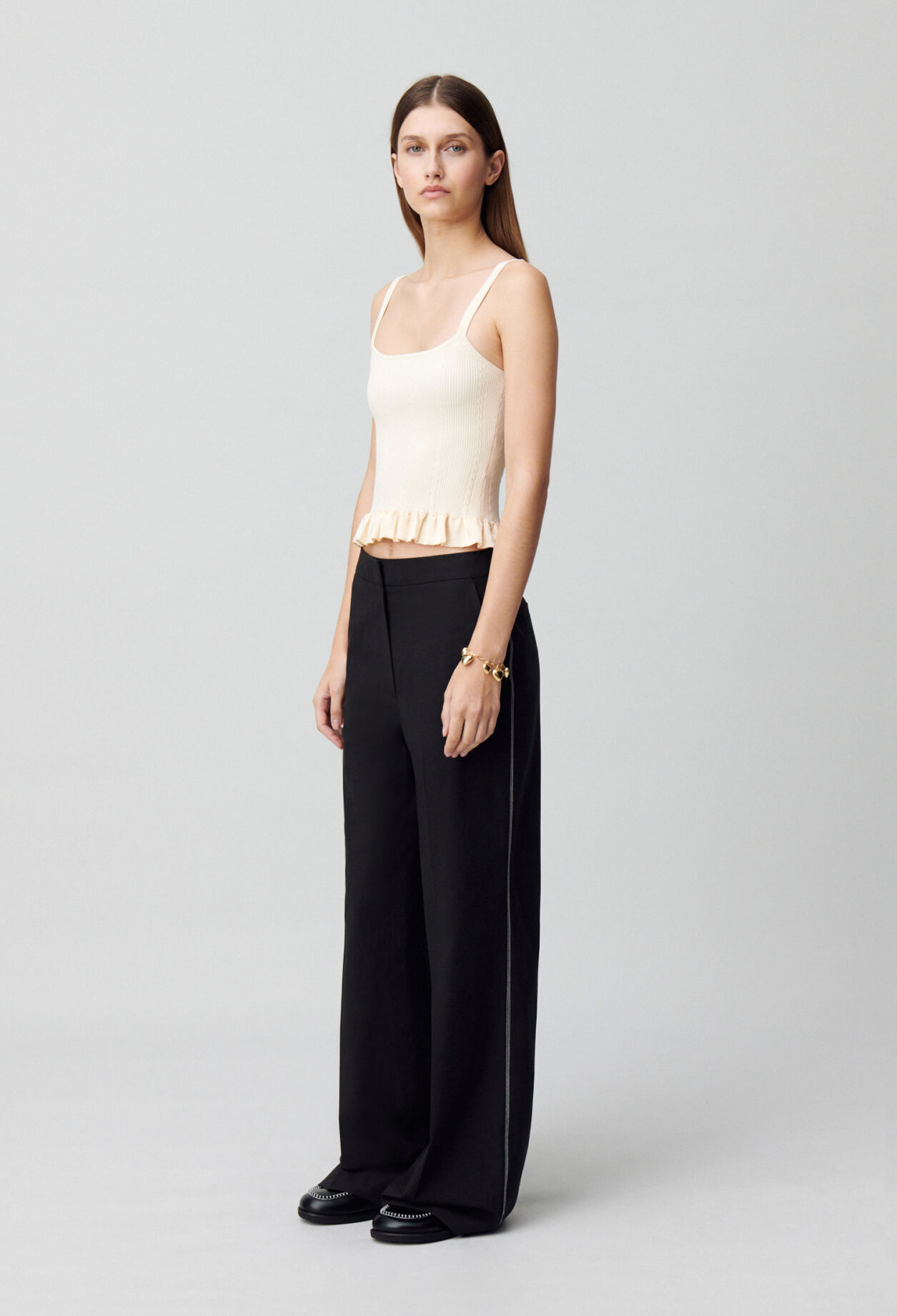 Pantalon droit large
