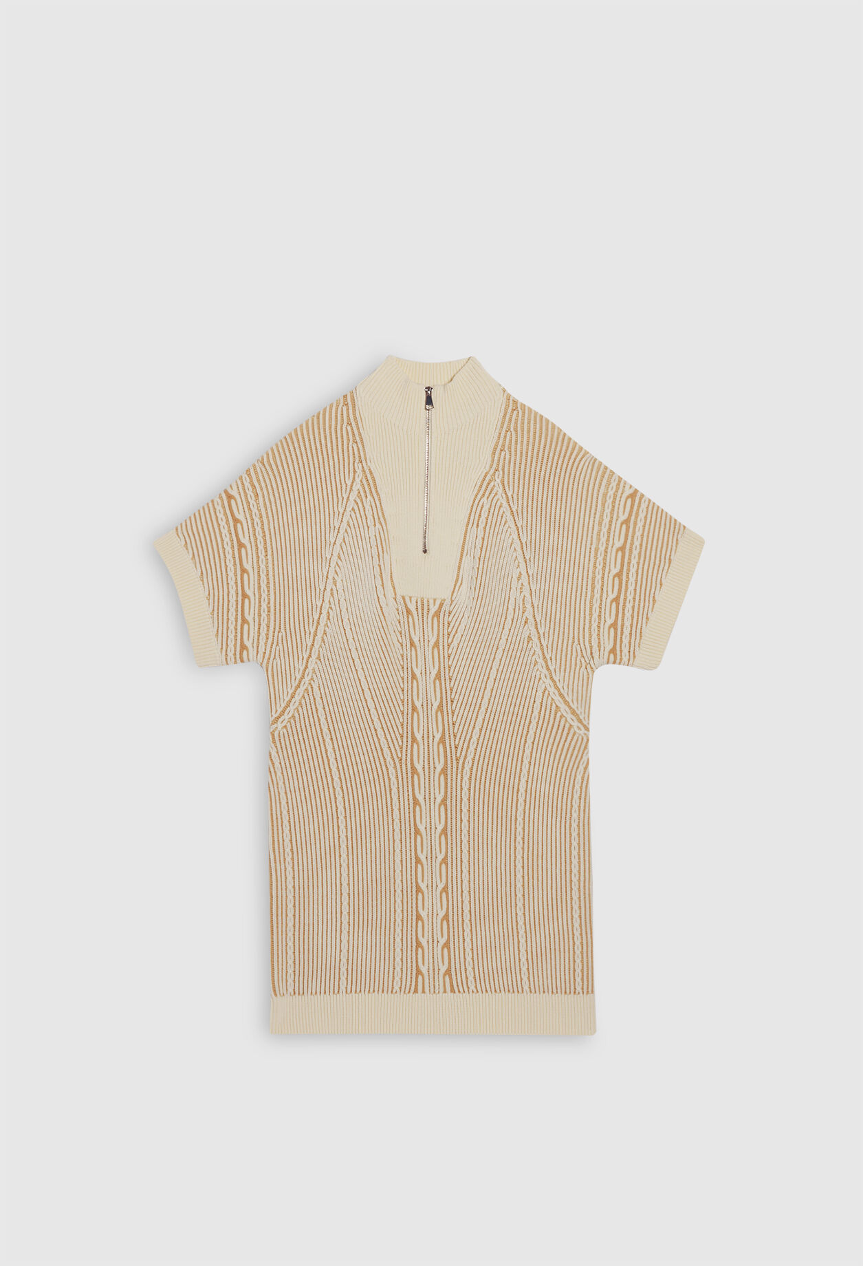 Robe en coton bio et laine traçable