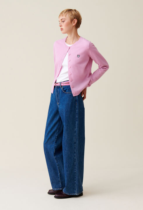 Cardigan Jean Toto laine 
