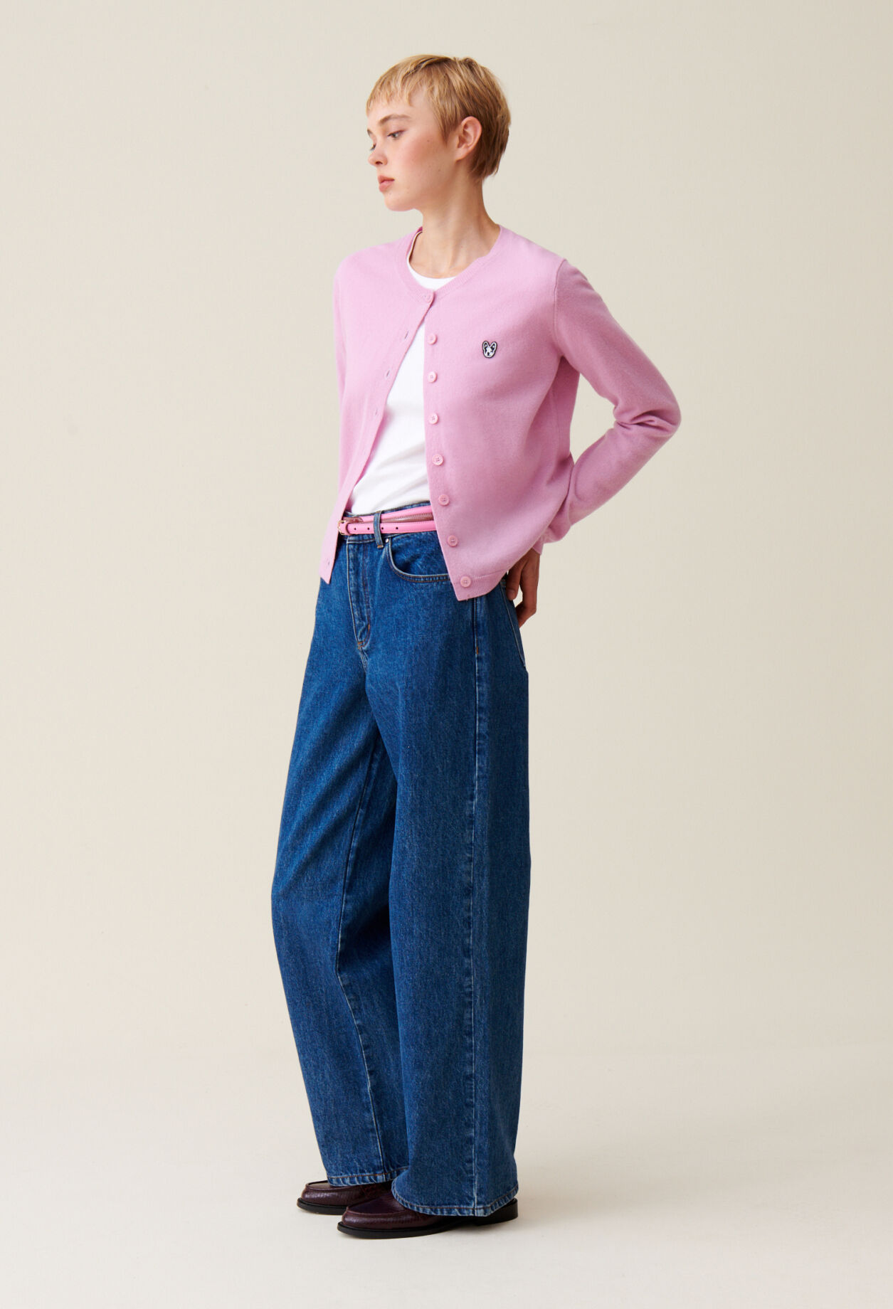 Cardigan Jean Toto laine