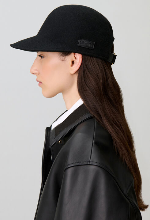 Casquette en feutre de laine 