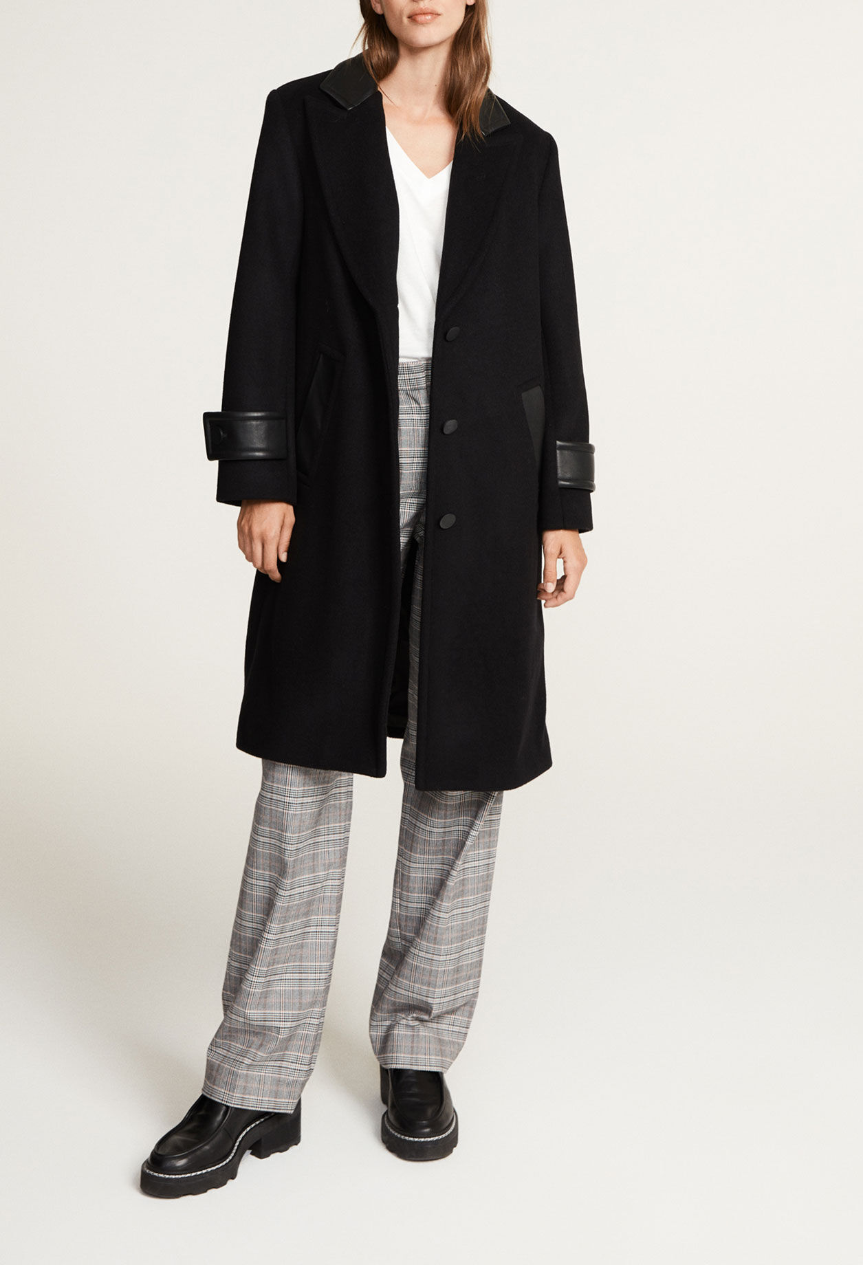 Manteau droit
