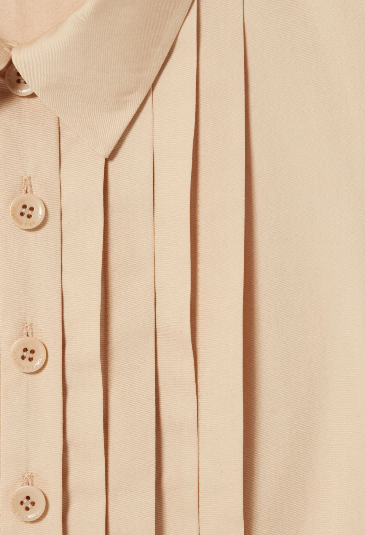 Robe courte boutonnée