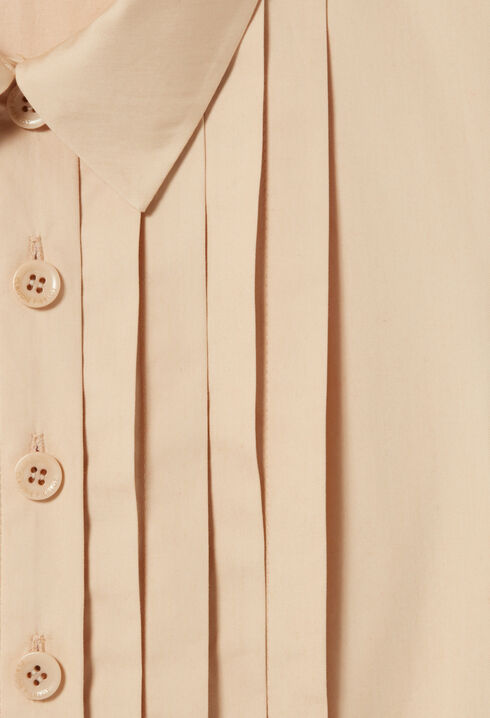 Robe courte boutonnée