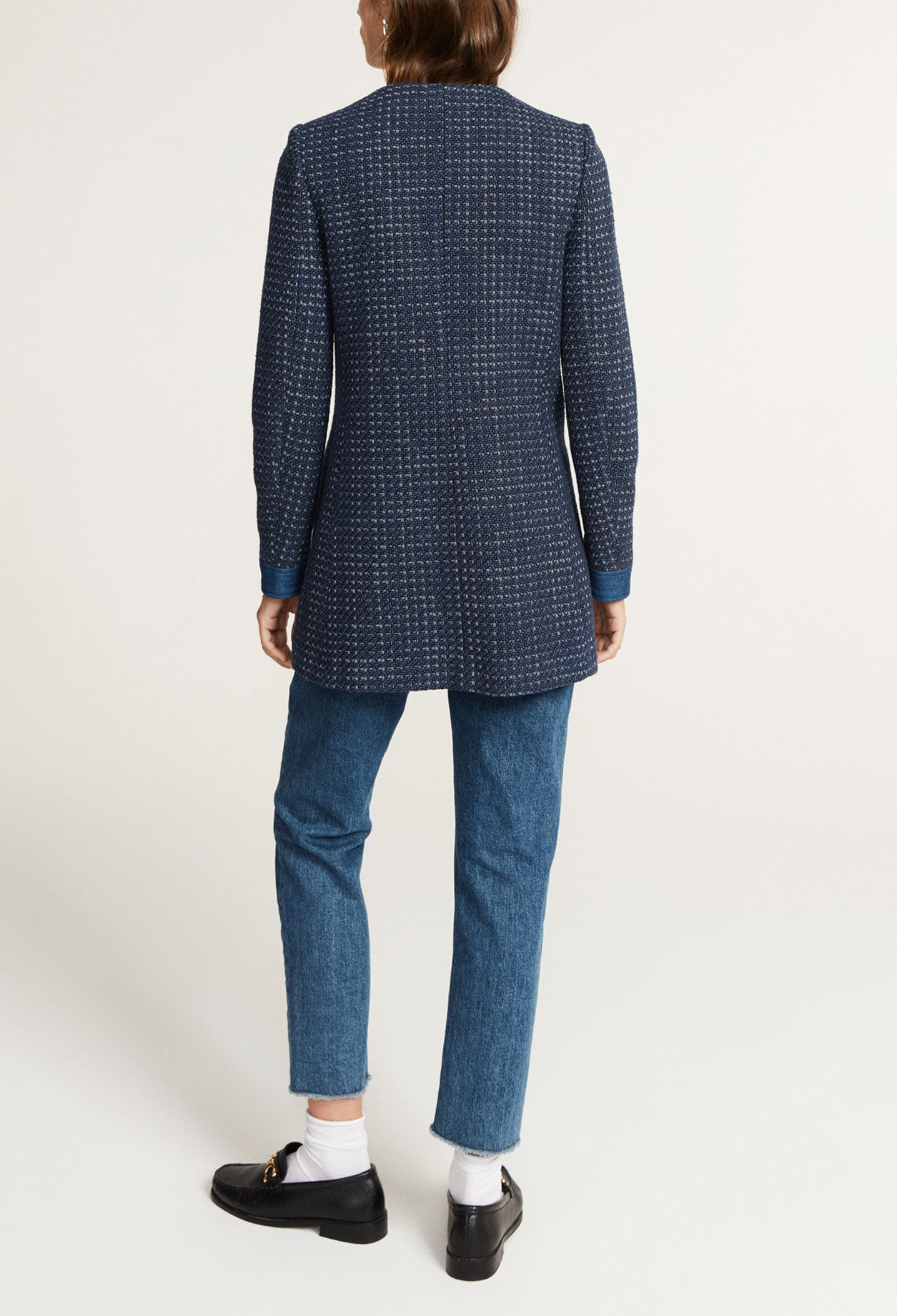 Manteau en tweed