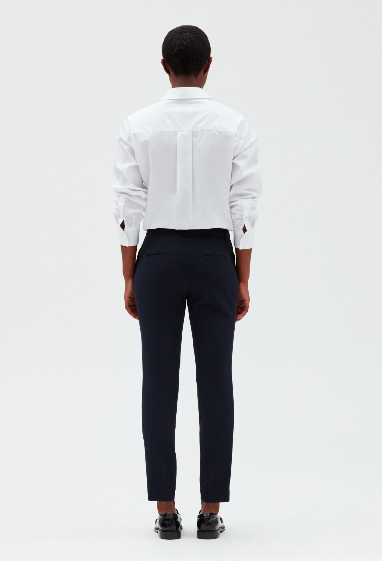 Pantalon tailleur cigarette