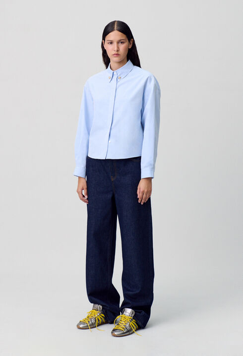Chemise coupe boxy