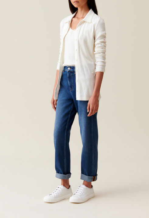 Top col chemise