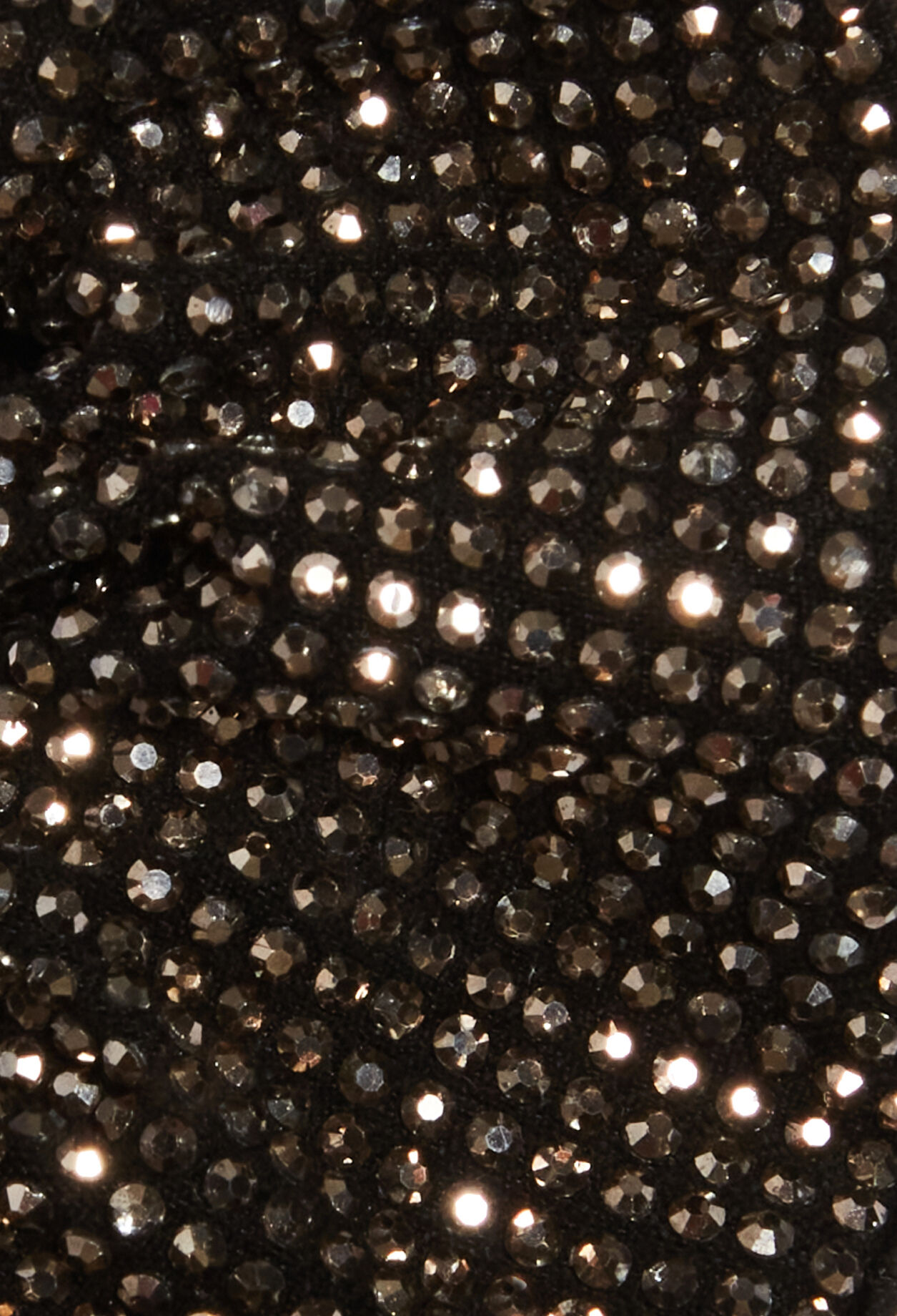 Chouchou argent à strass