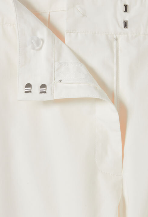 Pantalon droit brodé