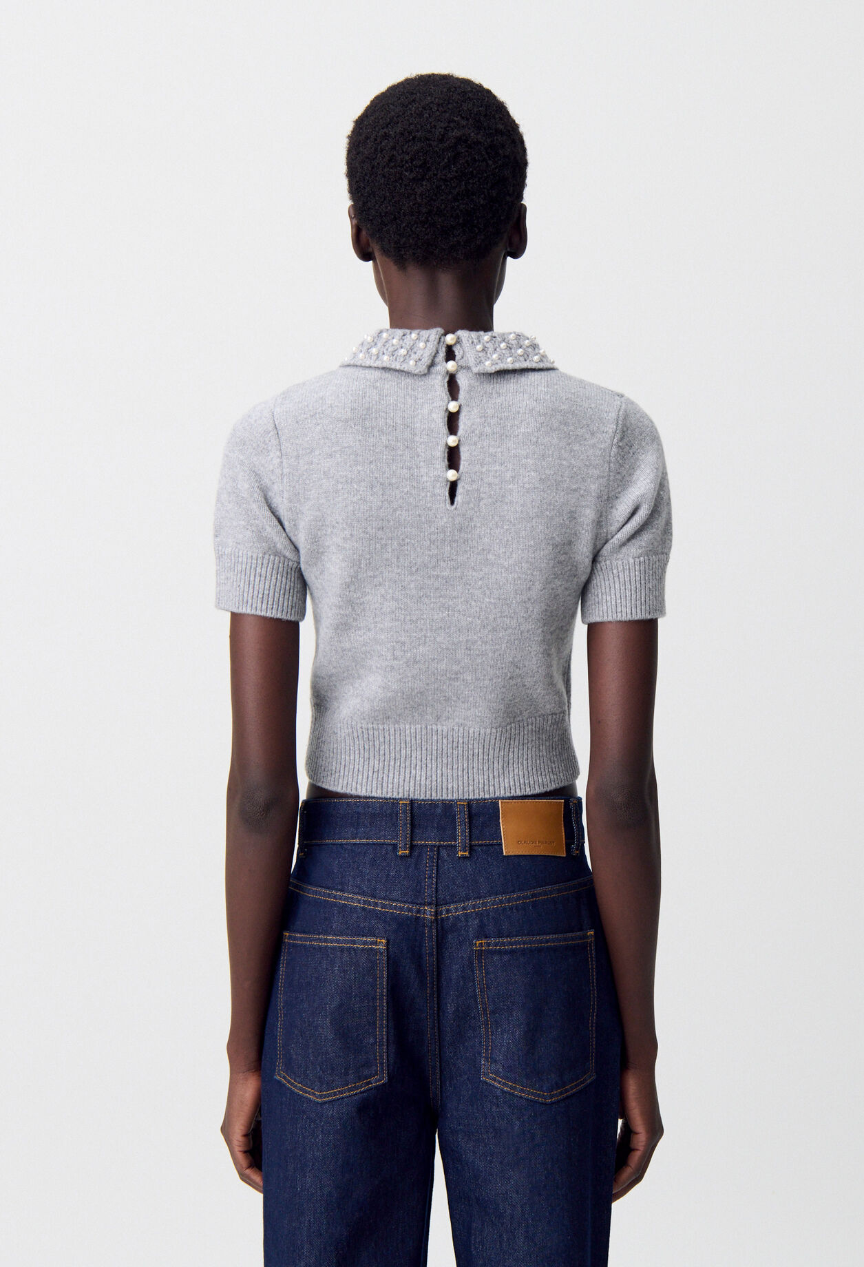 Top maille court