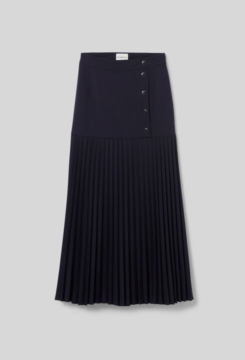 Jupe longue taille haute