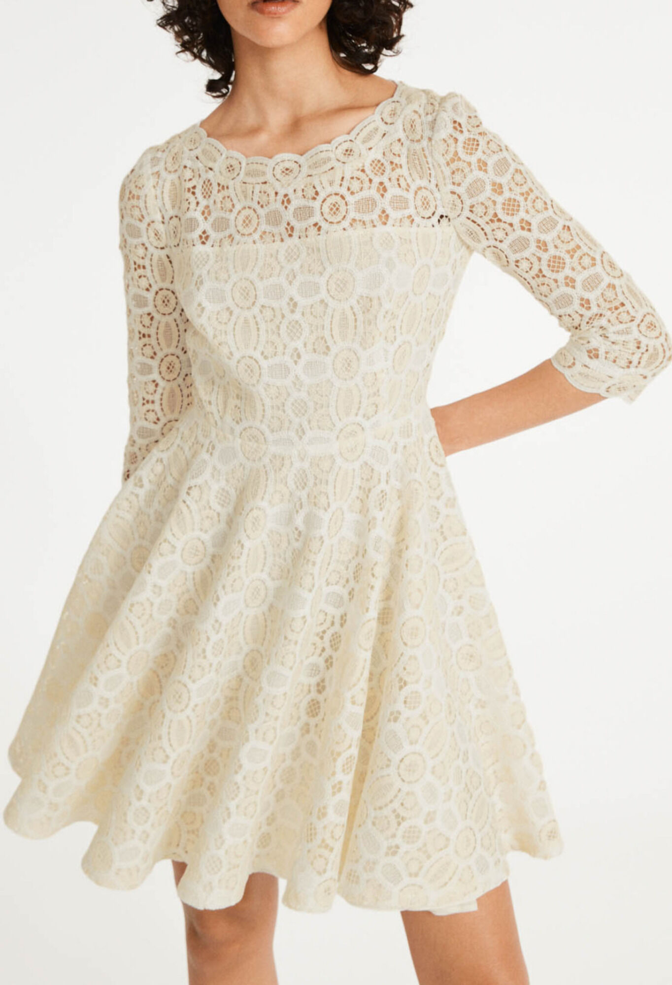 Claudie pierlot robe blanche outlet