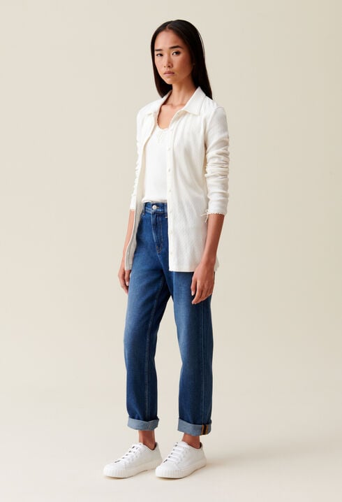 Top col chemise