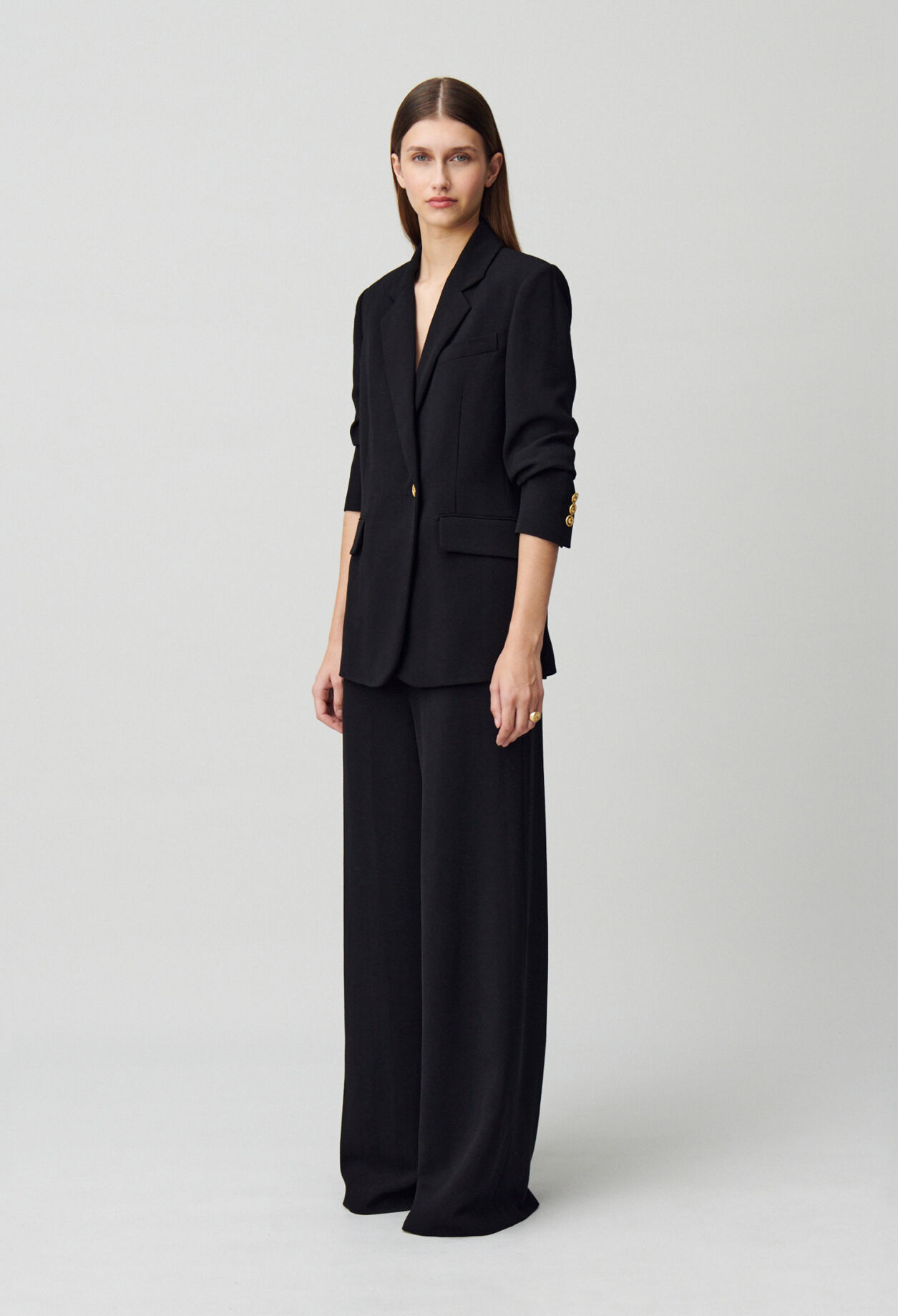 Veste tailleur boutonnée