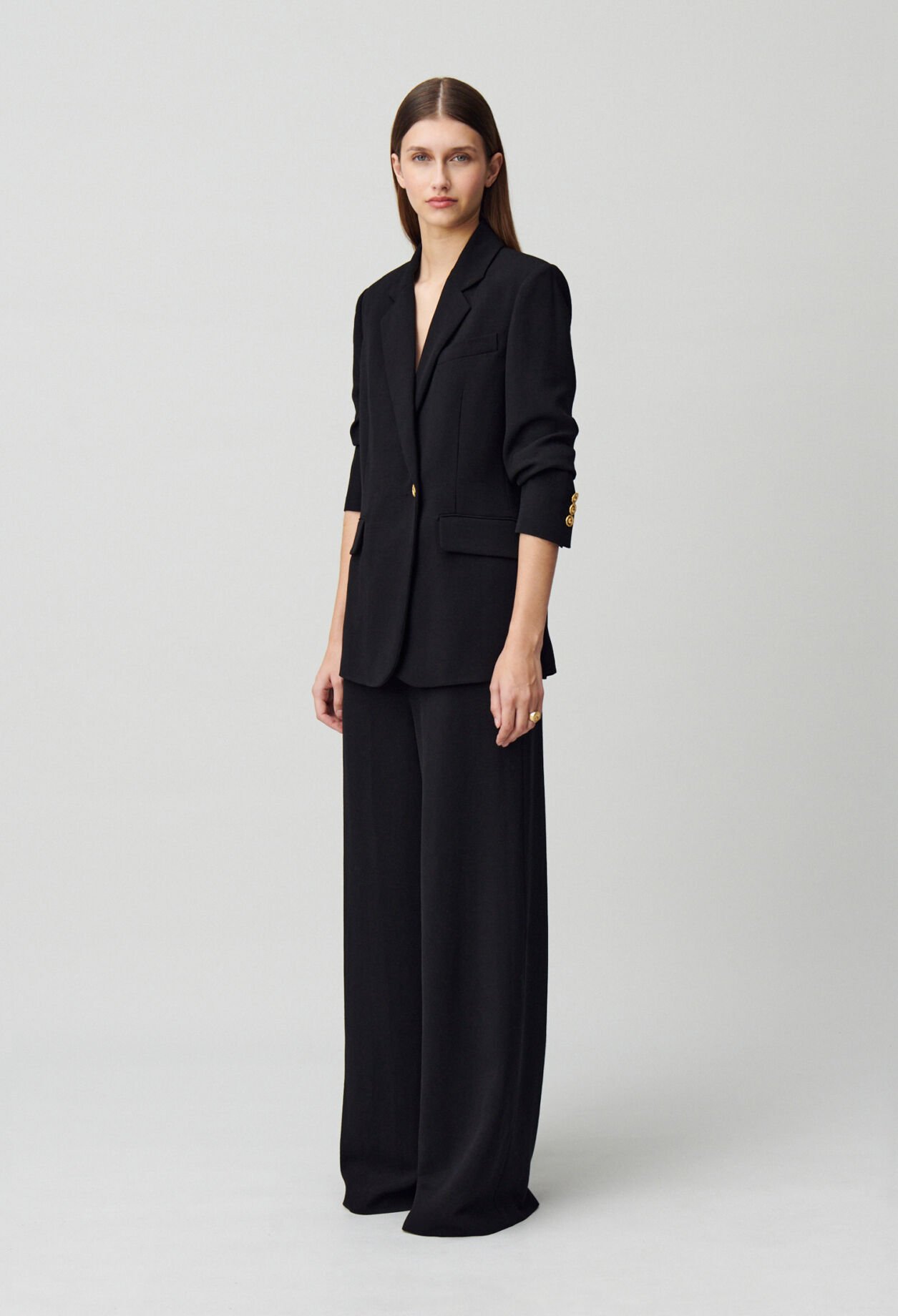 Veste tailleur boutonnée