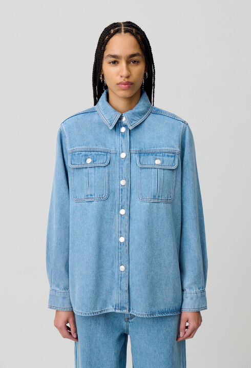 Chemise denim
