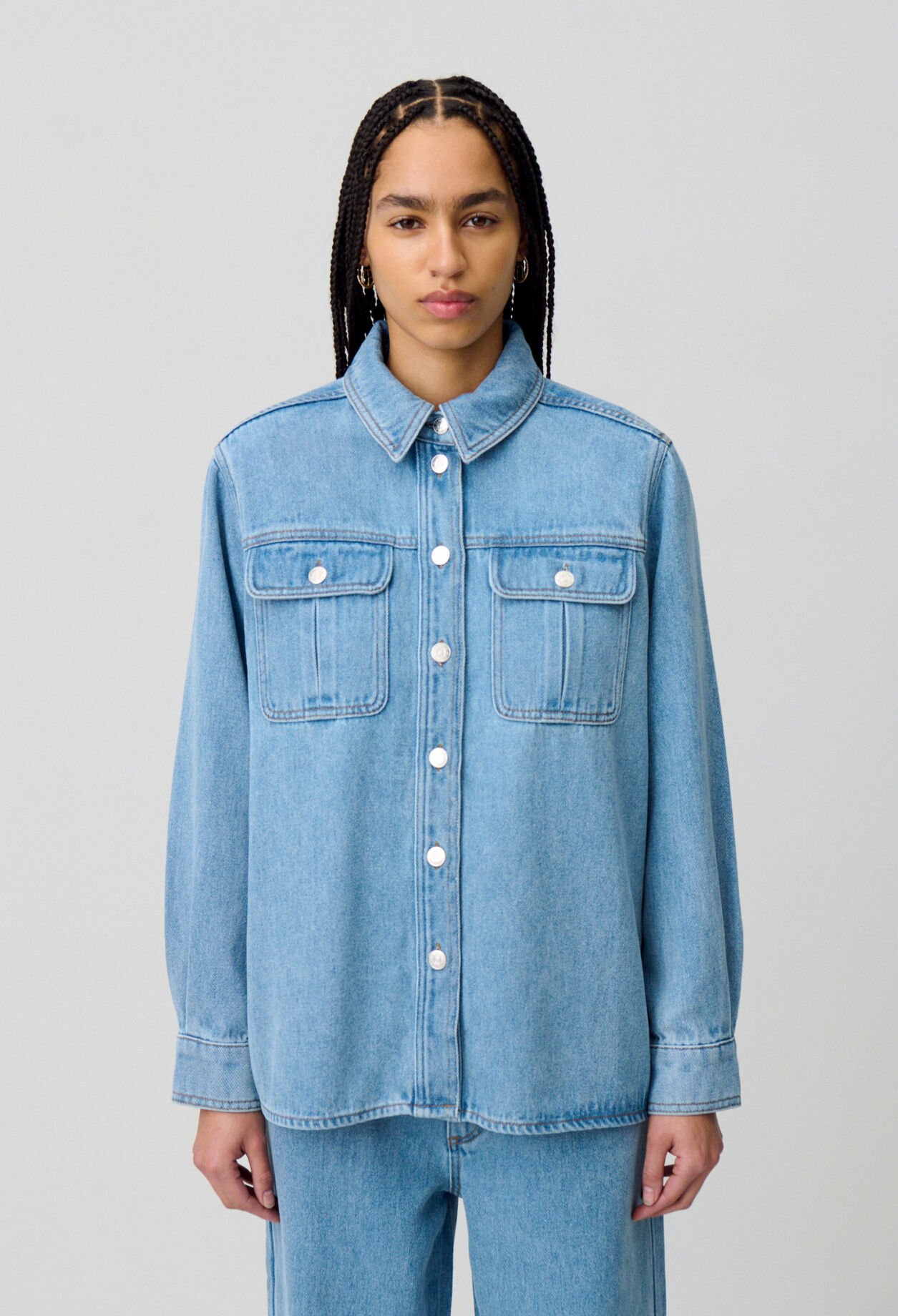 Chemise denim