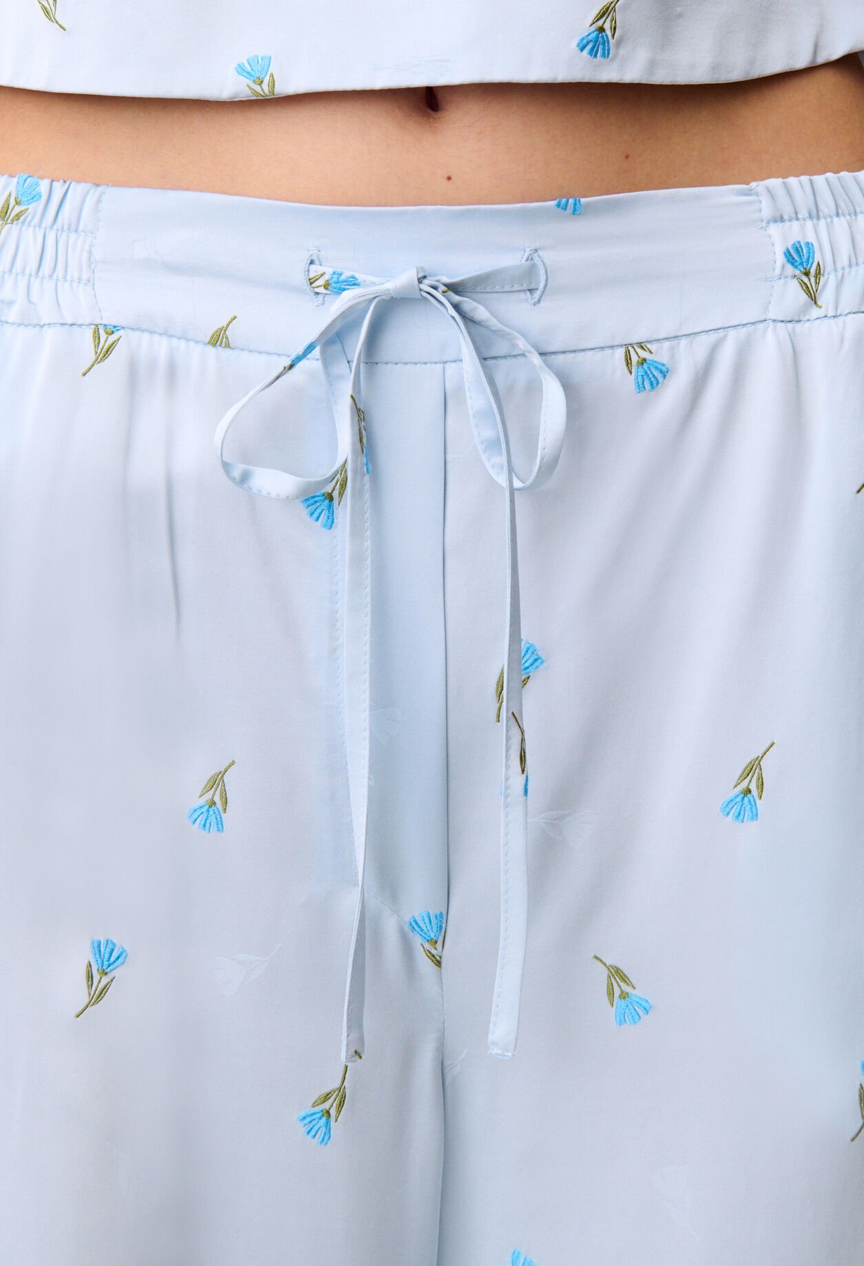 Pantalon l&eacute;ger satin