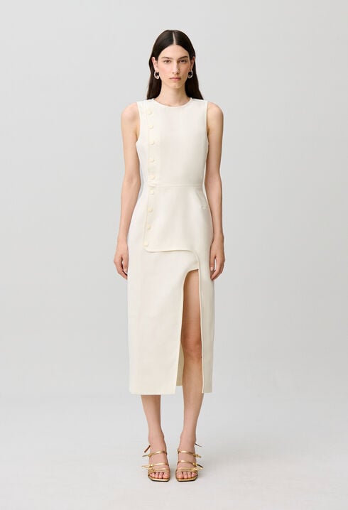 Robe longue sans manches