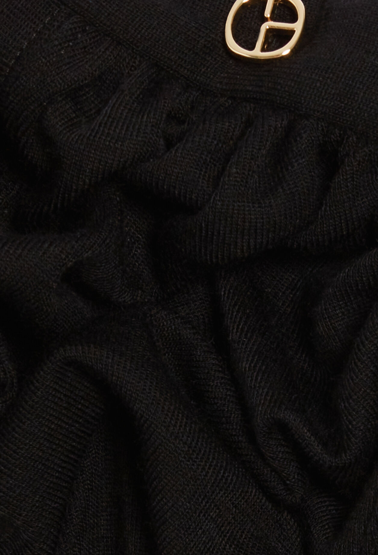 T-shirt laine noir