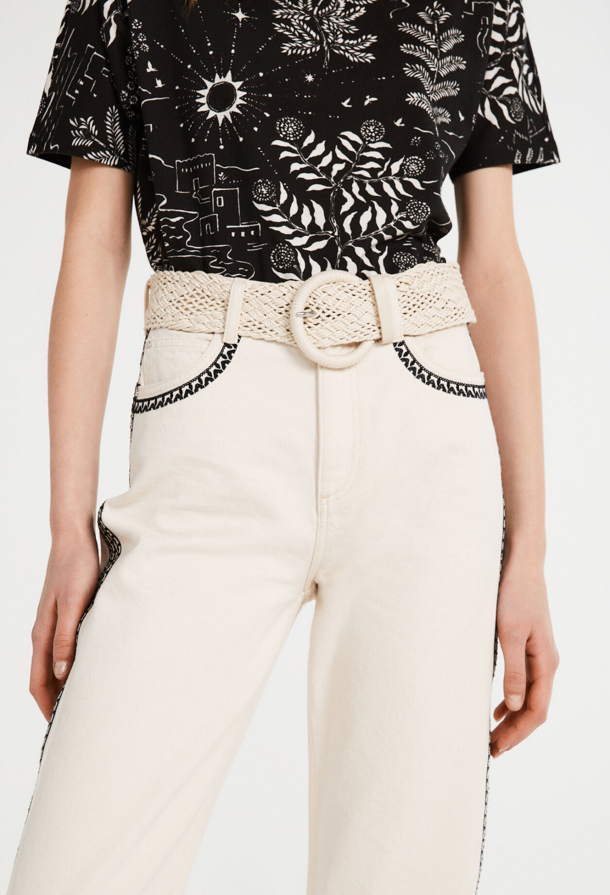 Ceinture tressée
