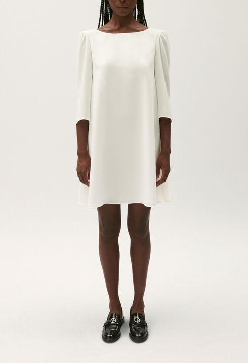 Robe rififi blanche