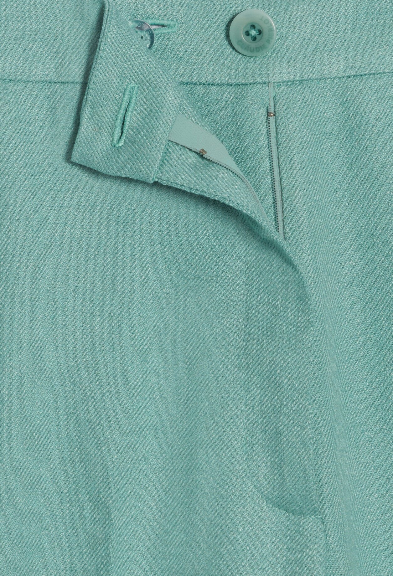 Pantalon de tailleur lin mélangé