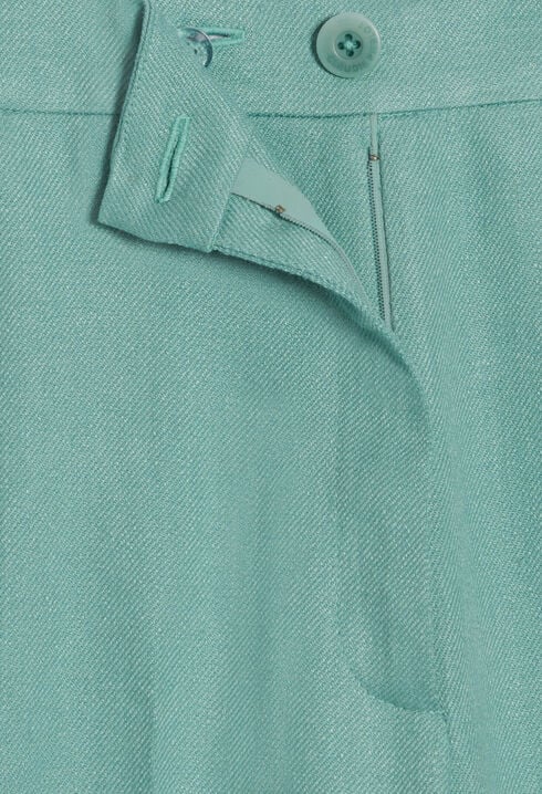 Pantalon de tailleur lin mélangé