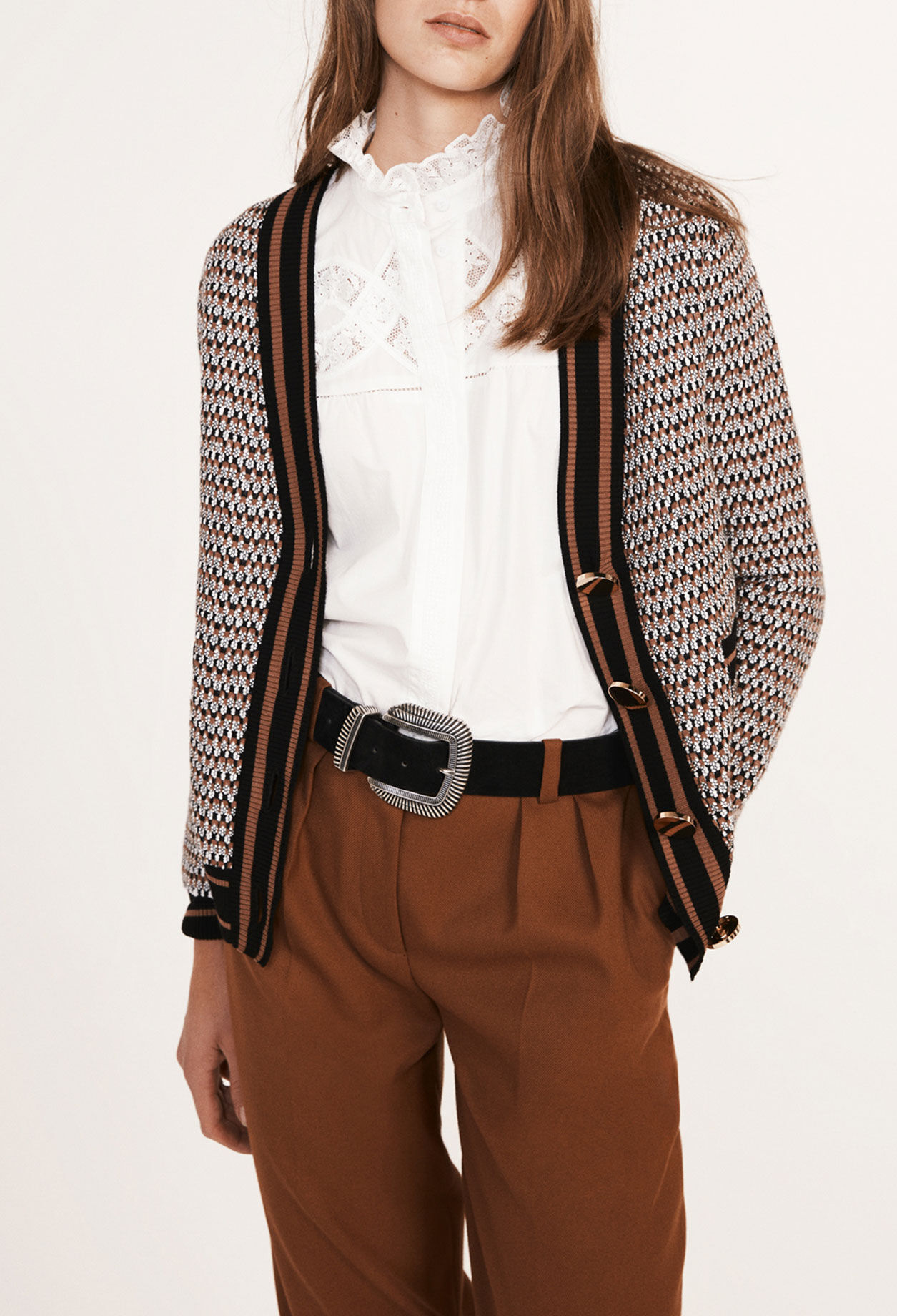 Cardigan en maille