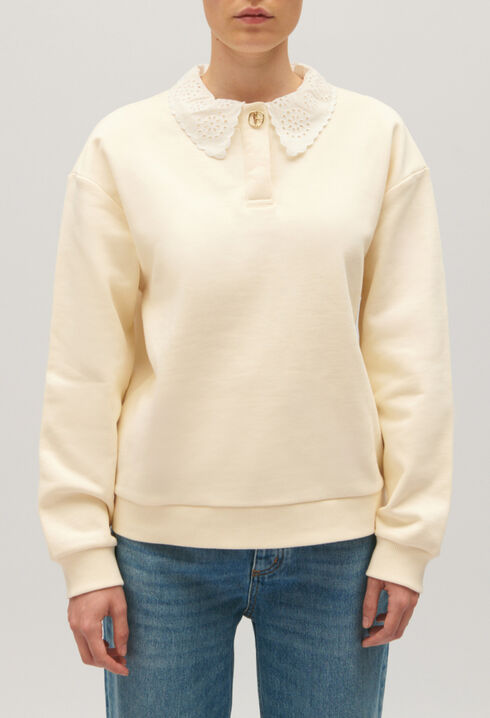 Sweatshirt en coton