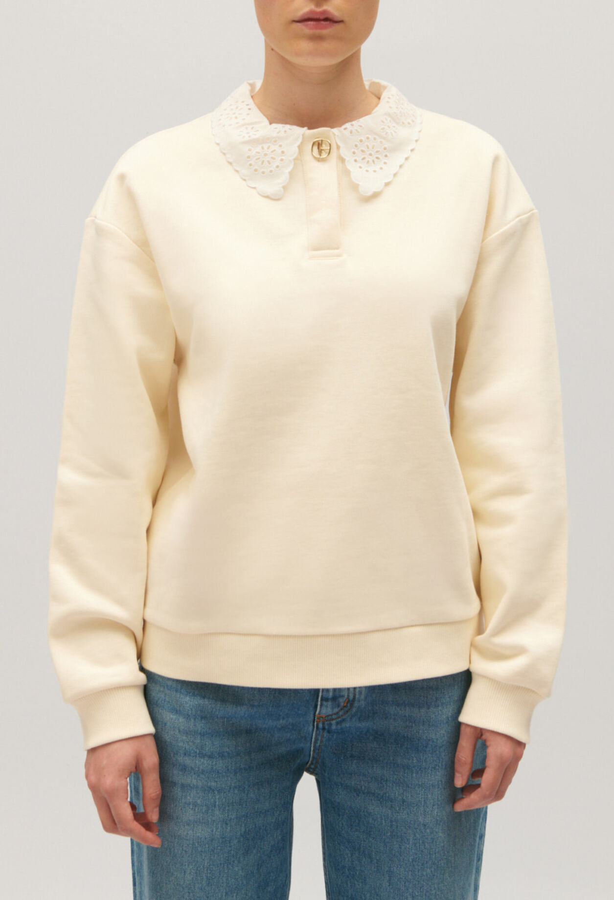 Sweatshirt en coton