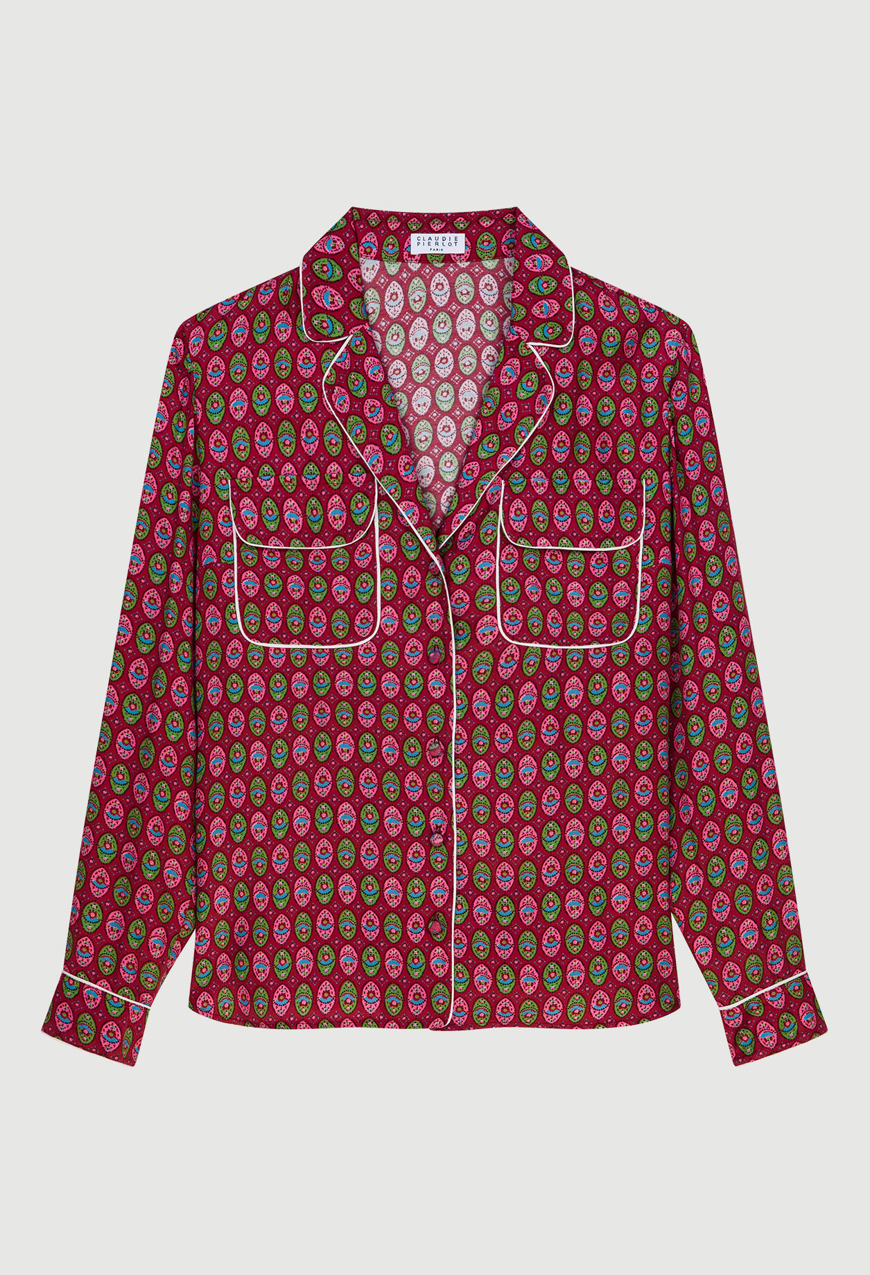 Blouse à motifs