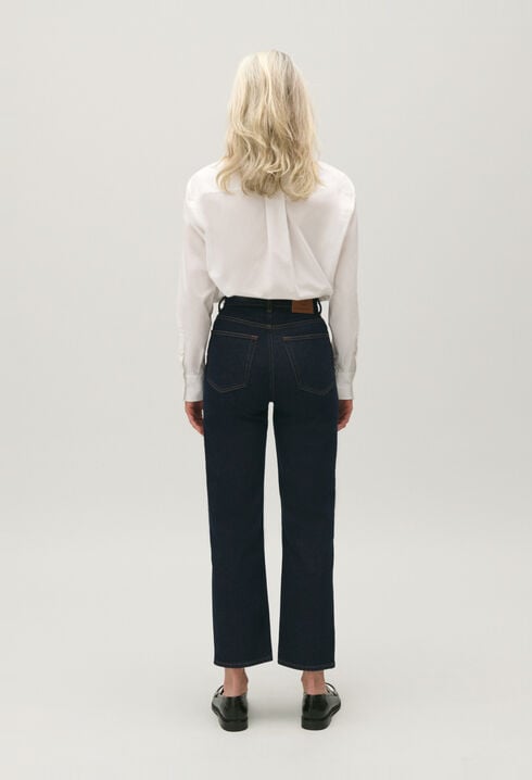 Jean brut bleu