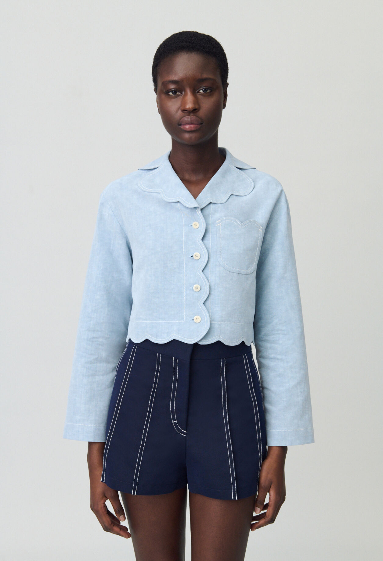 Chemise denim