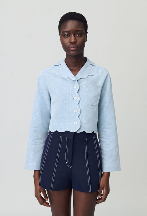 Chemise denim