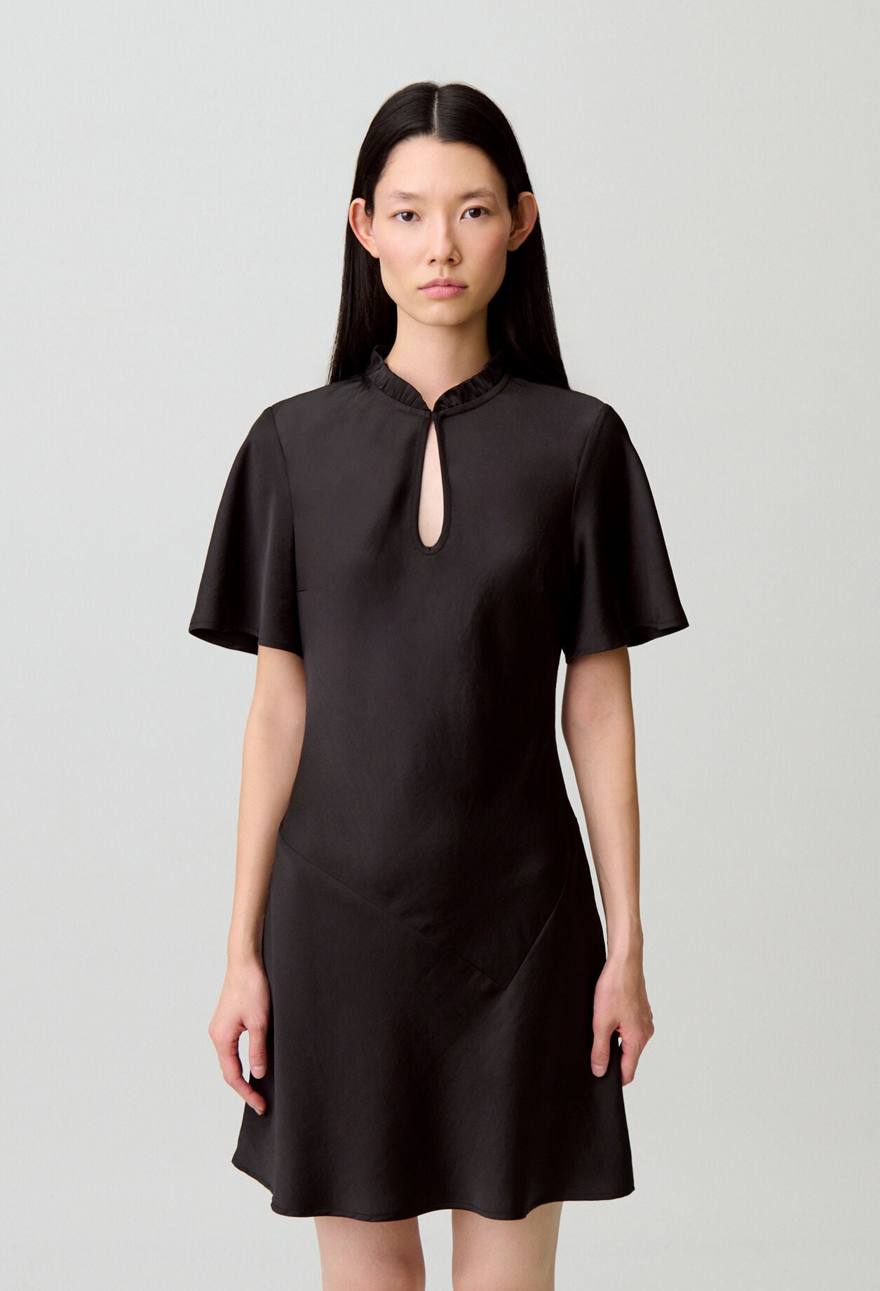 Robe courte fluide
