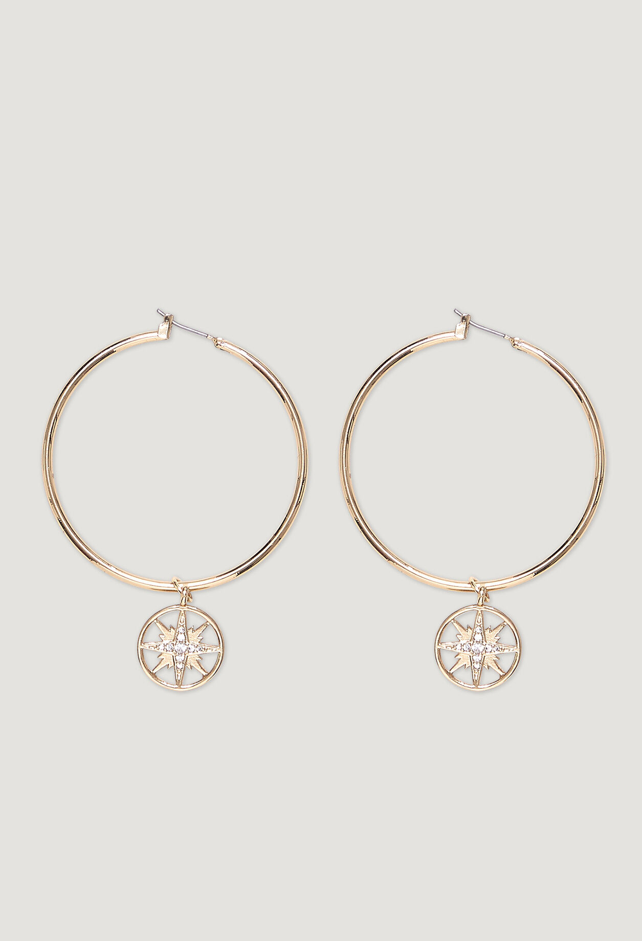 Créoles à pendentif