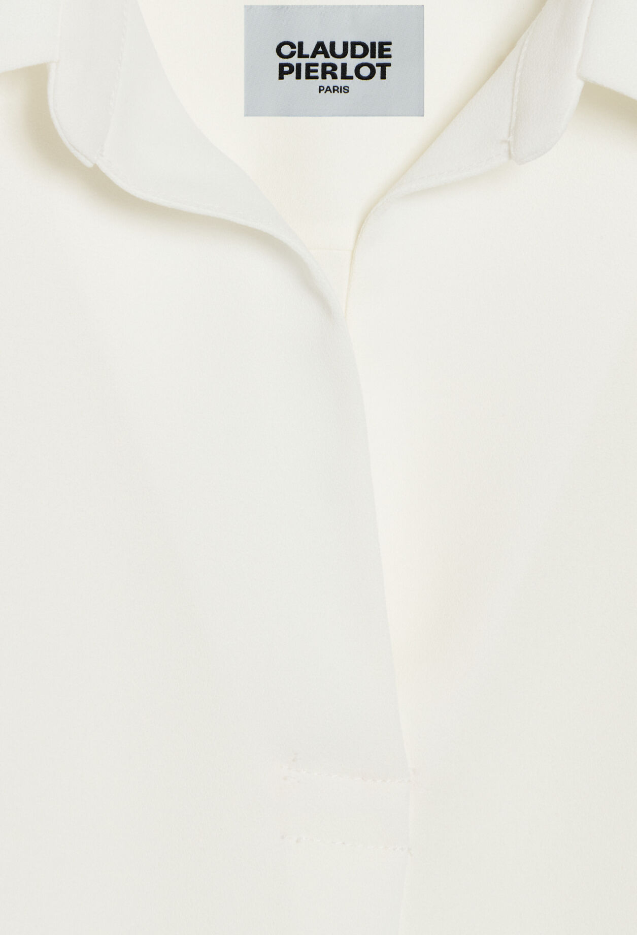 Blouse fluide écrue