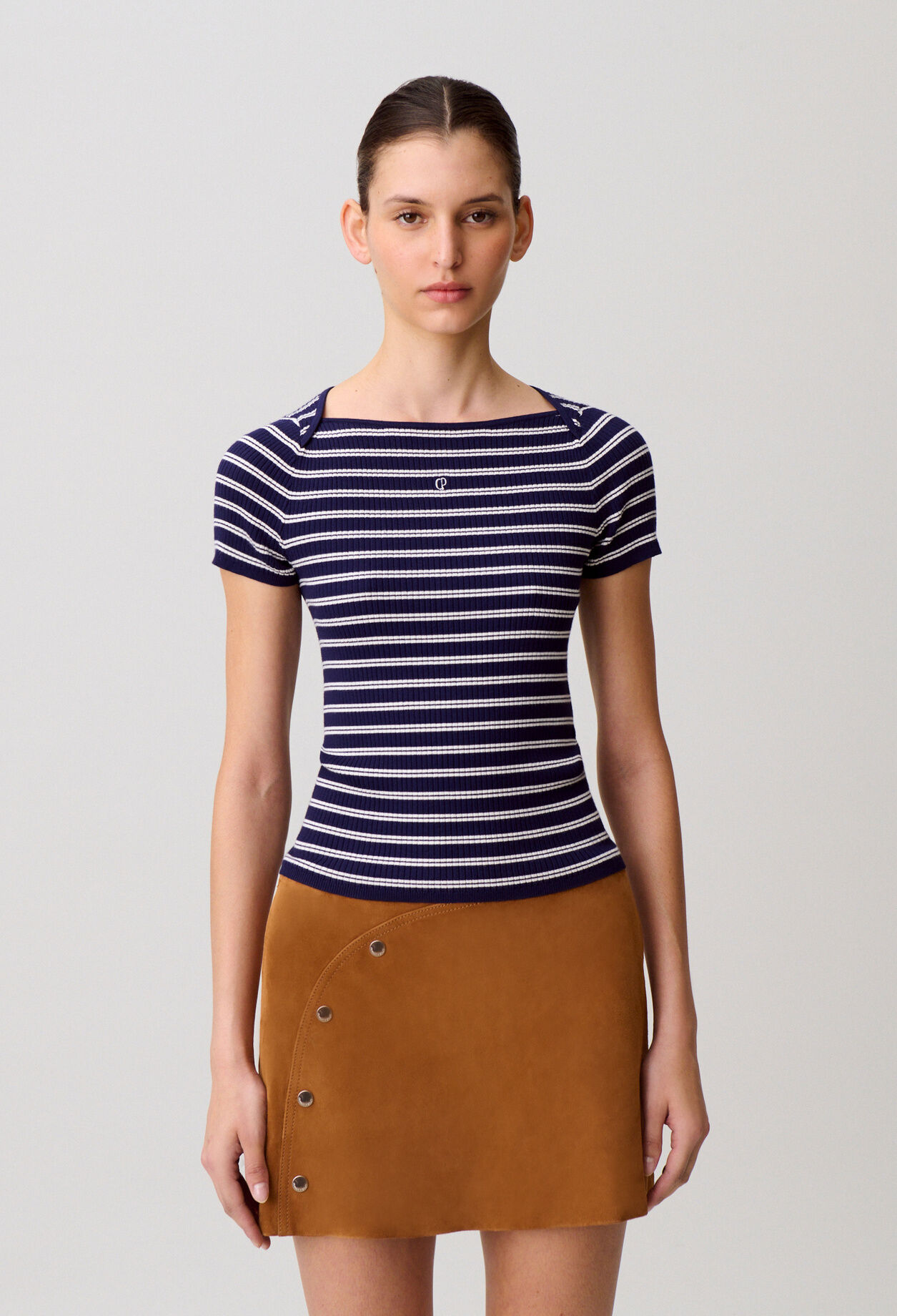Top maille fine