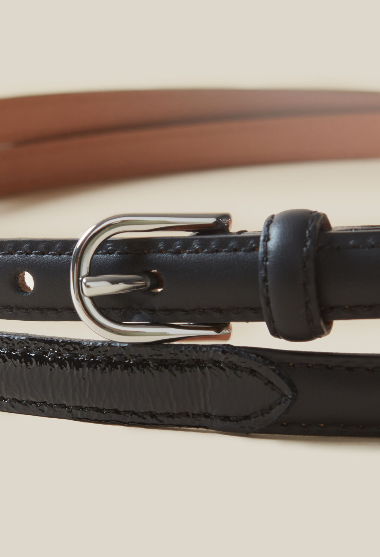 Ceinture fine cuir