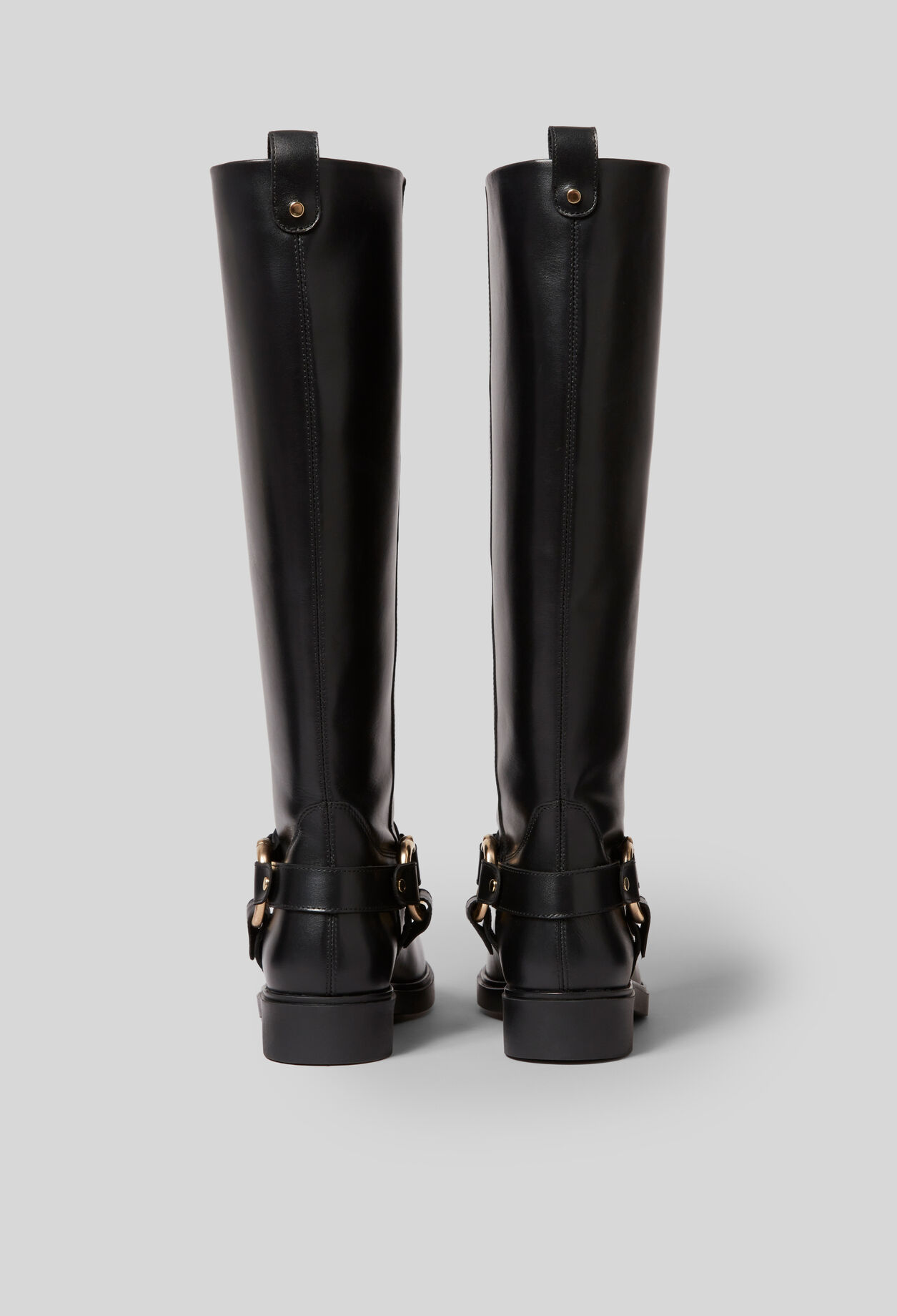 Bottes hautes cuir